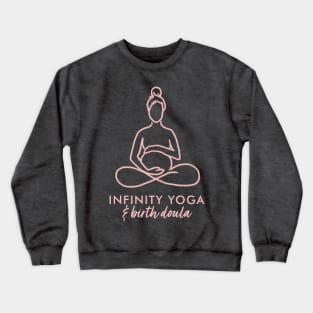 Infinity Yoga and Birth Crewneck Sweatshirt